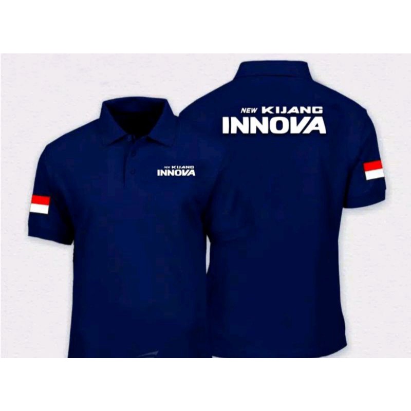 KAOS KERAH INNOVA KAOS SHIRT INNOVA KAOS POLO COTTON INNOVA FULL BORDIR.