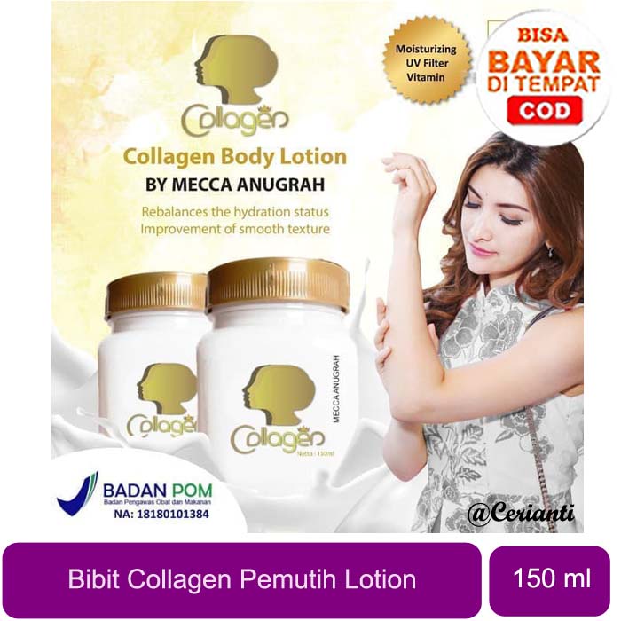 Bibit collagen pemutih CV MECCA lotion pemutih_Cerianti