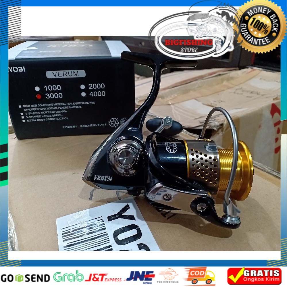 Reel Pancing Ryobi Verum Metal Body 3000 TERBAIK