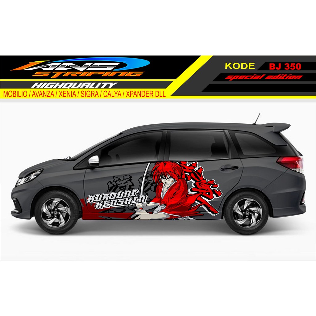 STICKER MOBIL MOBILIO / DECALA STICKER MOBIL SIGRA CALYA / STIKER MOBIL AVANZA