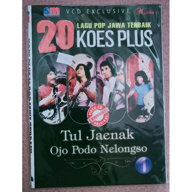 VCD original 20 lagu pop Jawa terbaik Koes plus