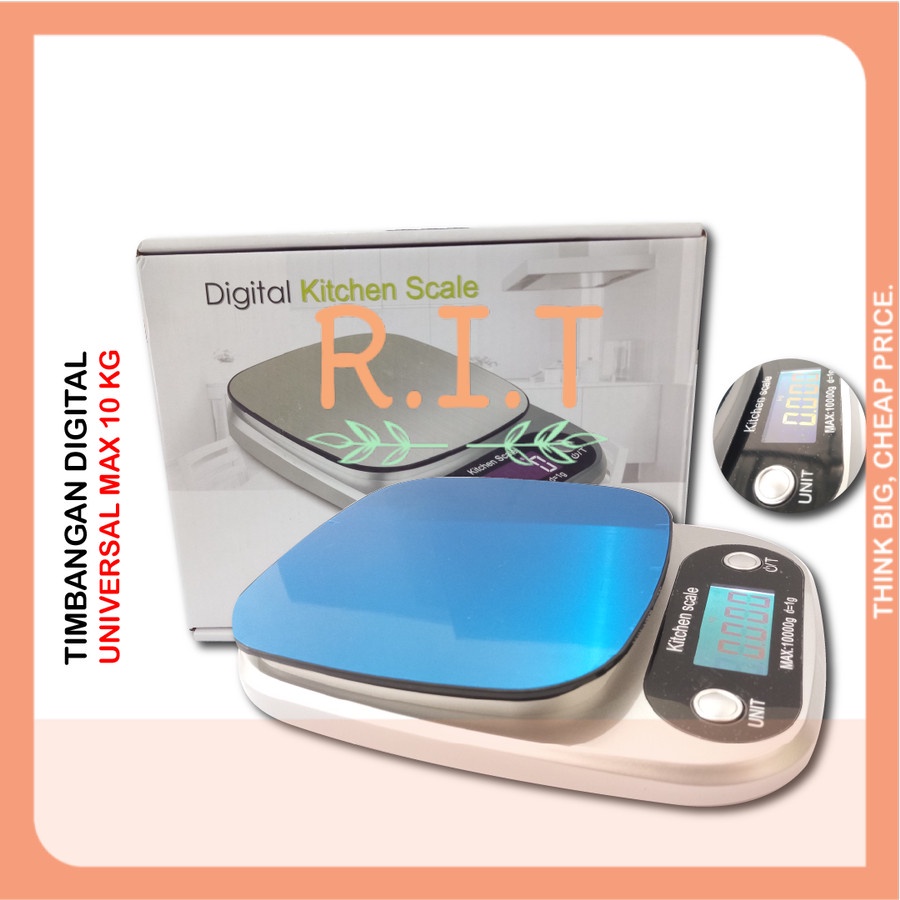 Bagus Timbangan Dapur Digital 10kg Kitchen Scale Timbang Kue Kopi Susu