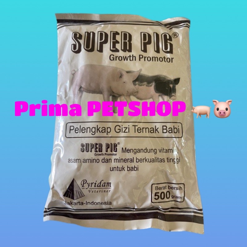 SUPER PIG VITAMIN BABI PENGGEMUK VITAMIN 500gr