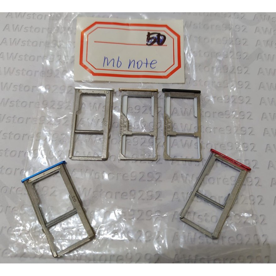 Tempat Dudukan Simcard Simtray Sim Tray Card Lock Meizu M6 Note