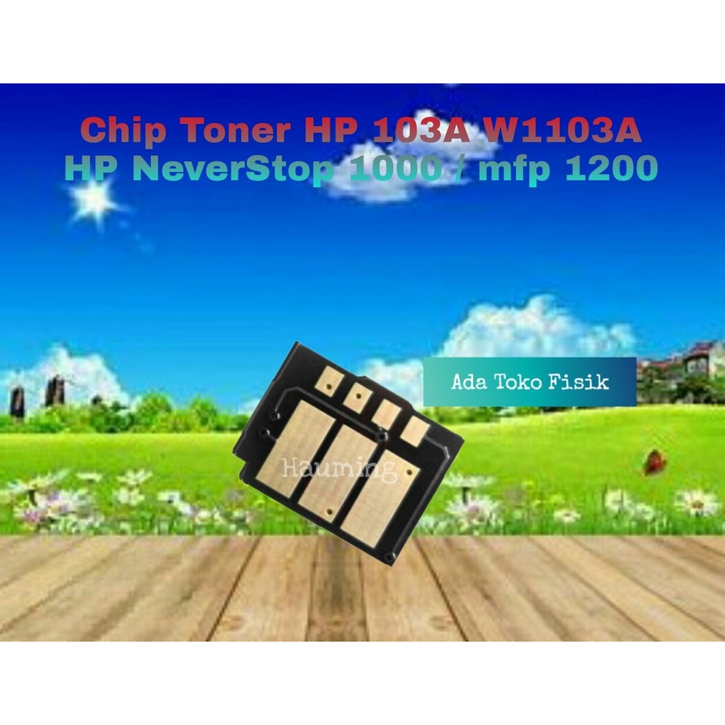 CHIP TONER W1103A 103A RELOAD KIT MESIN Laser NeverStop NS 1000w 1000a MFP 1200 1200w