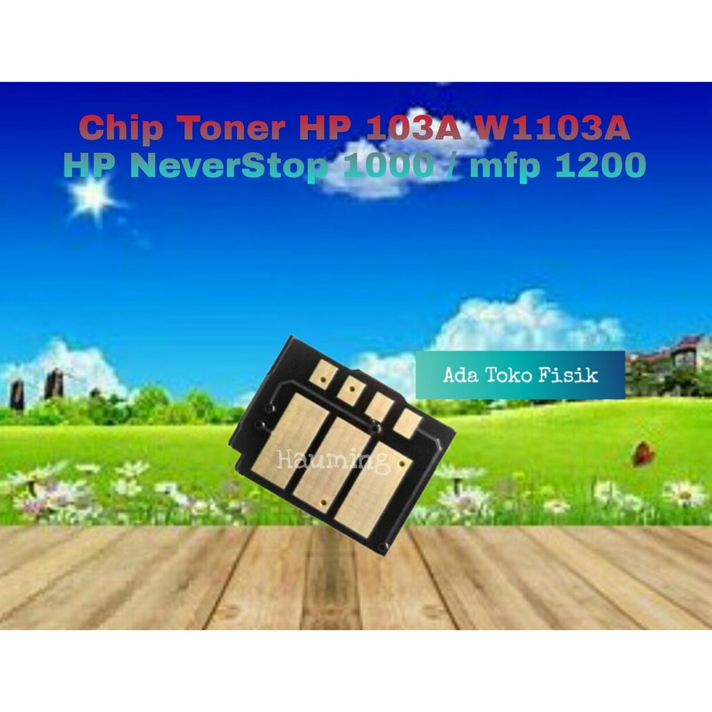 CHIP TONER W1103A 103A RELOAD KIT MESIN Laser NeverStop NS 1000w 1000a MFP 1200 1200w