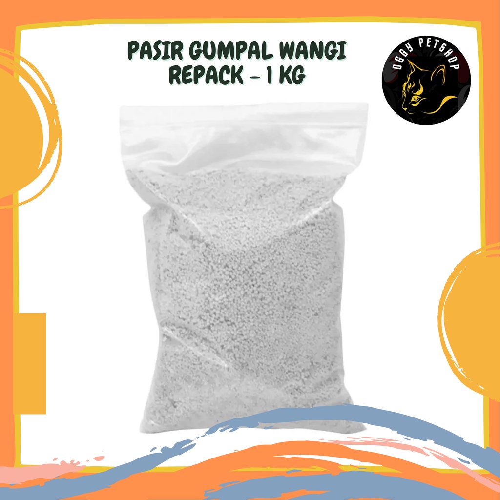 PASIR gumpal wangi import repack 1 kg