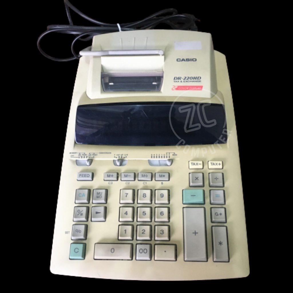 

Casio DR-220HD 12 Digit Printing Calculator