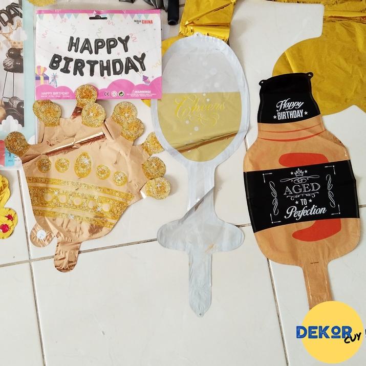 ✦ PAKET SET DEKORASI ULANG TAHUN ANAK SPANDUK ULANG TAHUN DAN BALON FOIL FROZEN / MICKEYMOUSE / UNIC