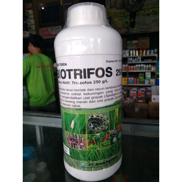 Insektisida Biotrifos - Obat Ulat Grayak Bawang Merah dan Cabe