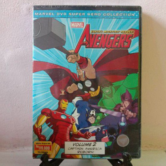 DVD AVENGERS Vol.2 CAPTAIN AMERICA REBORN (Original)