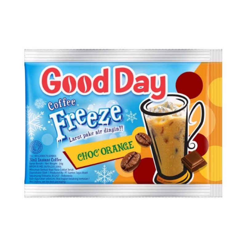 Good Day Freeze 10 x 30gr all varian