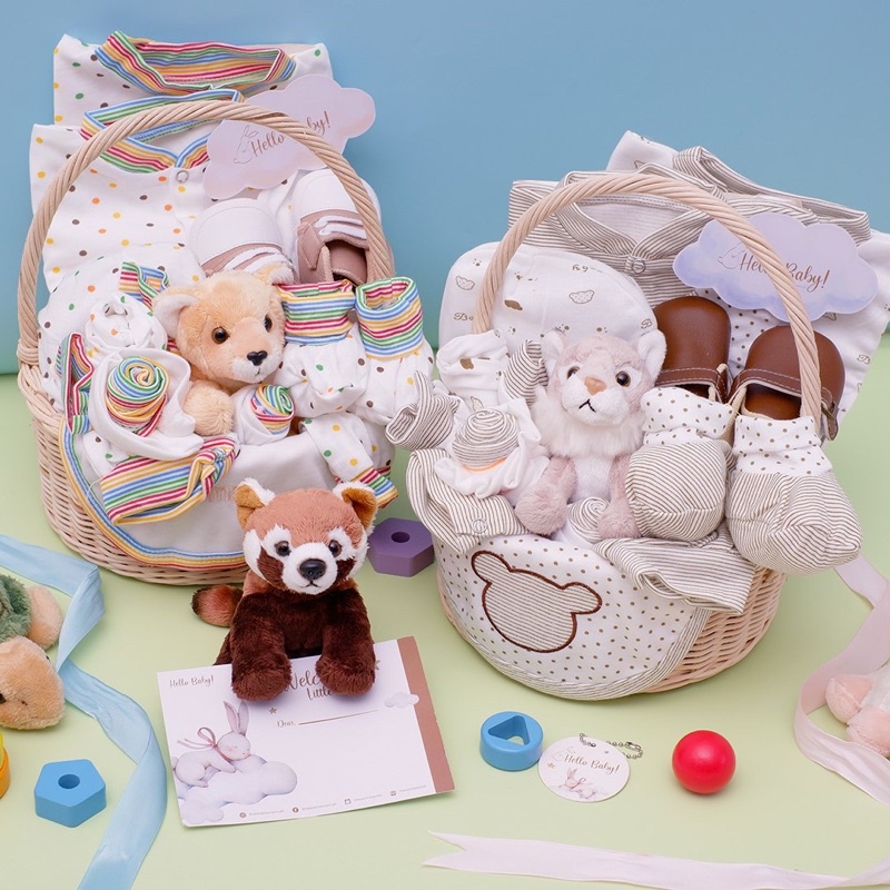 BARU LIO034 (Boys) Parcel Premium Hello Baby Hampers Gift 0-3 months