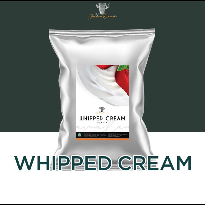 

Javaland Topping Whipped Cream 500 gr | Topping Premix Kue | Powder Drink