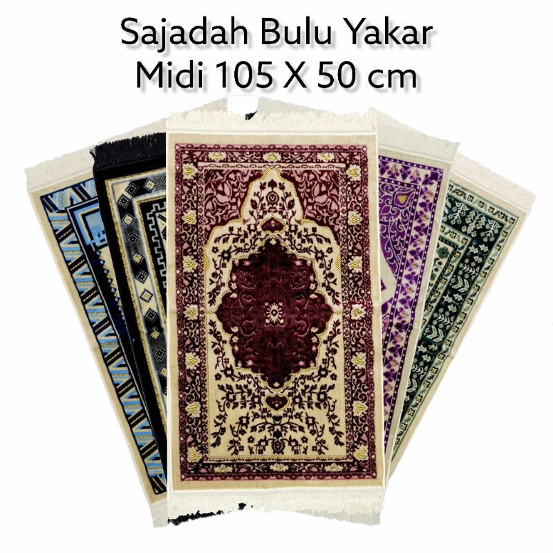 Sajadah Turki Yakar Midi sajadah anak sajadah travel