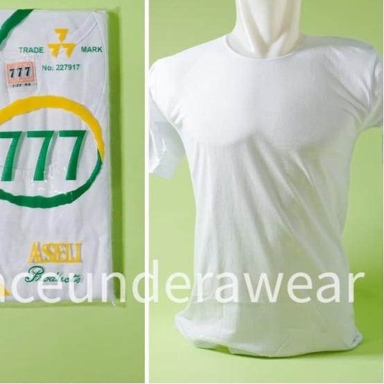 ✳ Kaos Oblong 777 Size 44/46/48 - 44 ℮