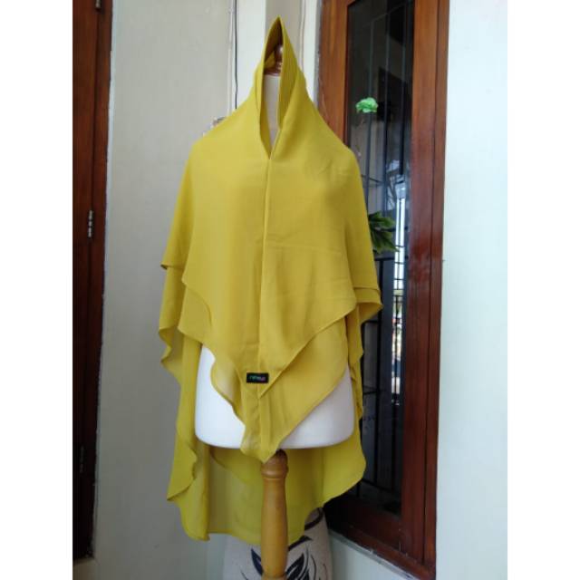 Jilbab / Khimar Ceruty 2 Layer