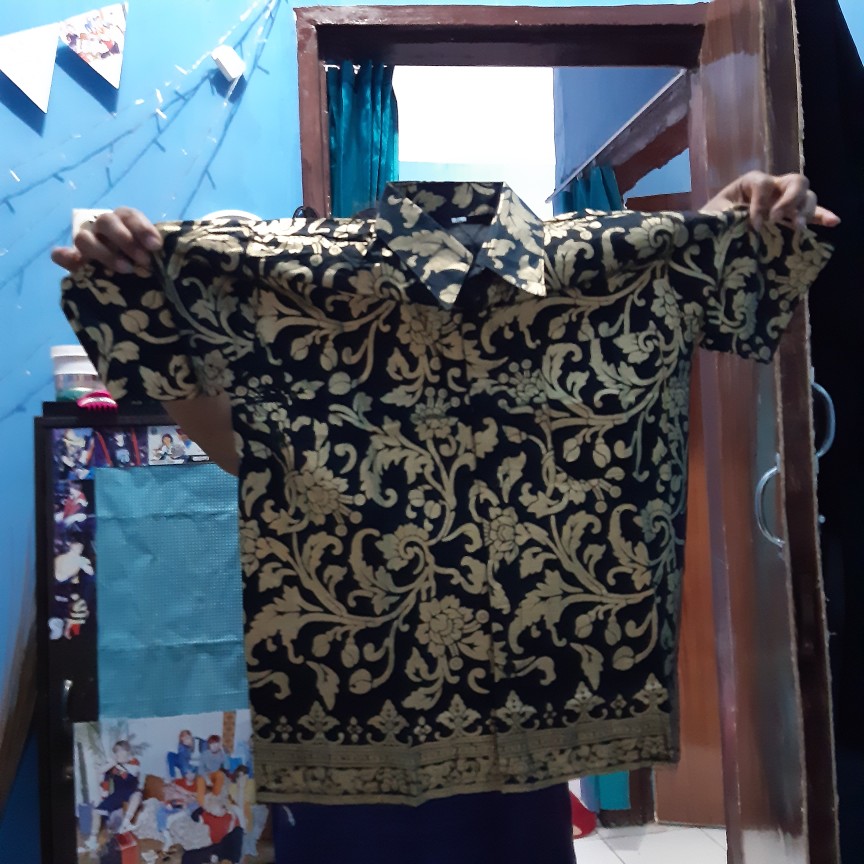 Batik Couple Keluarga Jumbo Sania Ruffle Ori Ndoro Jowi Dnt Prada Bakung