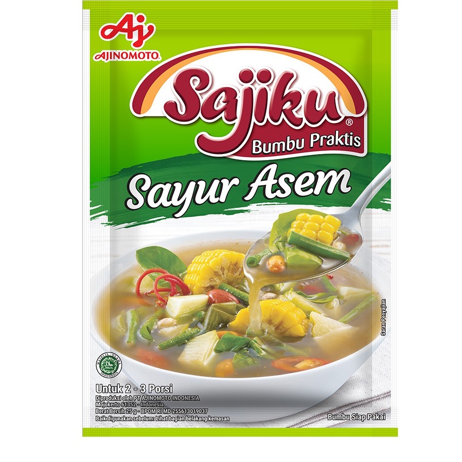 

SAJIKU SAYUR ASEM BKS 20 GR