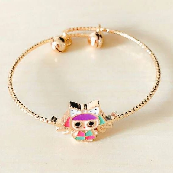 Gelang Anak LoL Purple Gold ULir Xuping