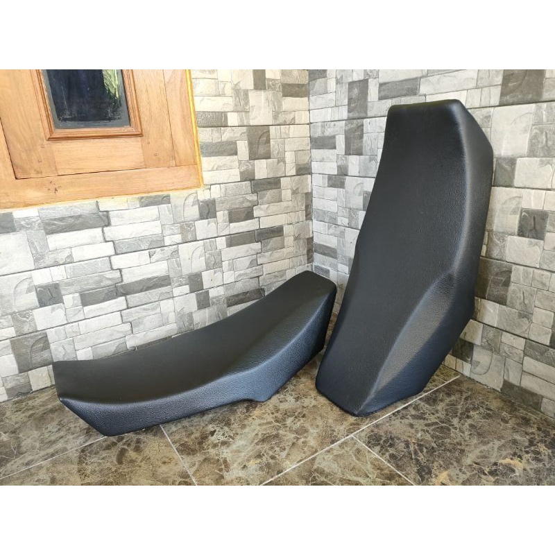 Jok RX king kulit polos - JOK RX KING PERAHU KULIT POLOS jok perahu rx king bandung style pro premiu