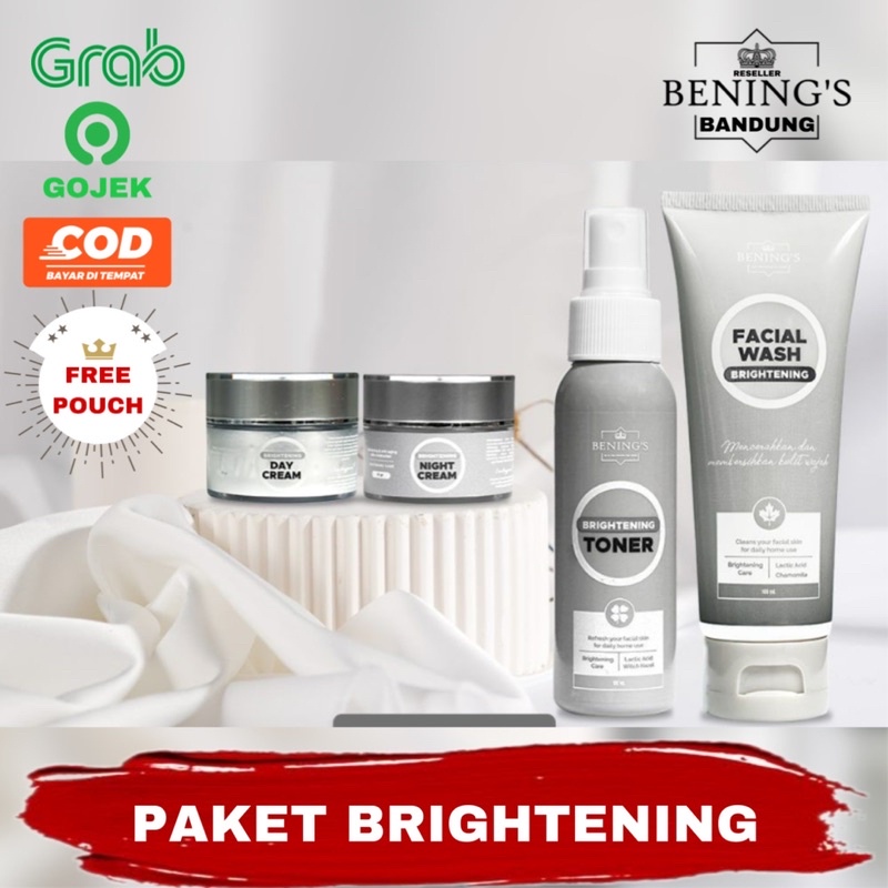 Paket Brightening | Bening Skincare Dr Oky Pratama | Benings Clinic | Bening Skincare bandung