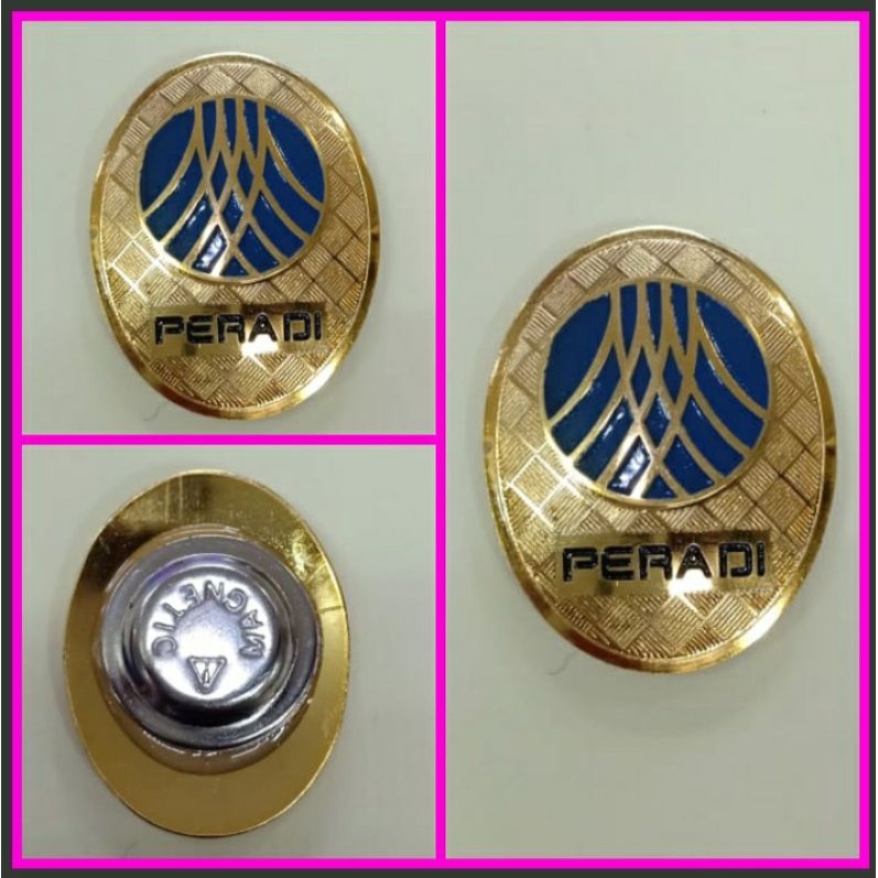 PIN PERADI OVAL