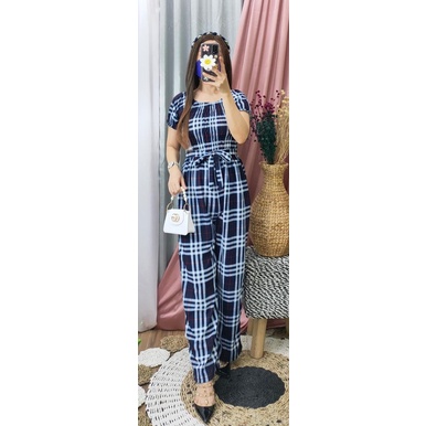 Jumpsuit Wanita Jumpsuit Smoke Jumpsuit Korea Sabrina Jumpsuit sabrina