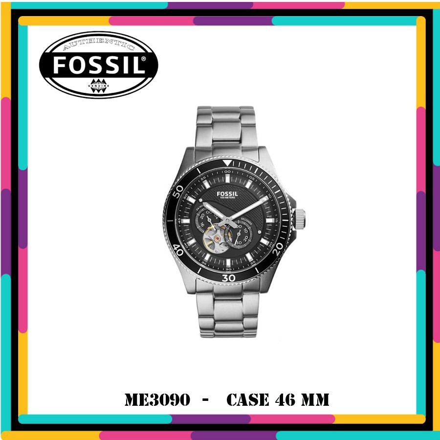 Jam Tangan Pria Fossil Original ME3090 Wakefield  Automatic  MURAH