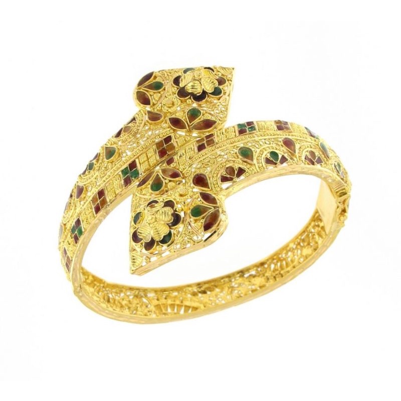 gelang golong dubai emas