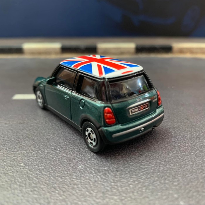 Tomica Mini Cooper Selection - Union Jack - Base Besi - Made in China