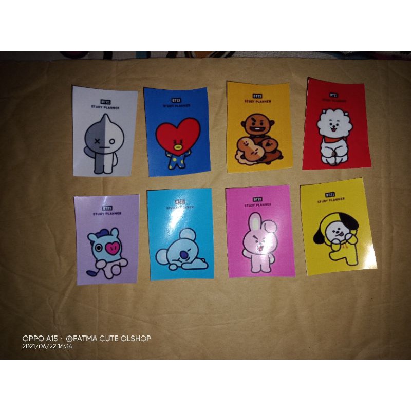 

stiker bt21 tahan air