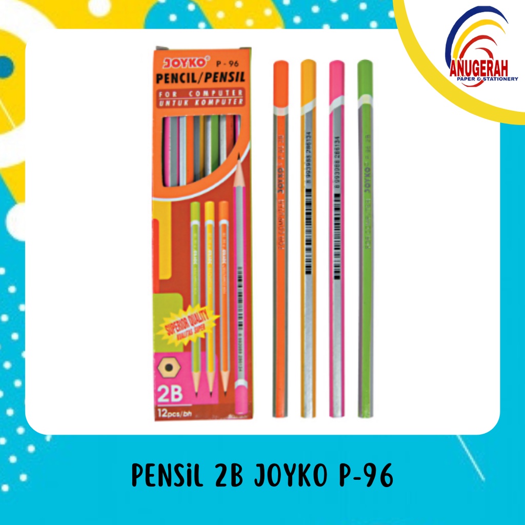 

Pensil 2B Joyko P-96 (LSN)