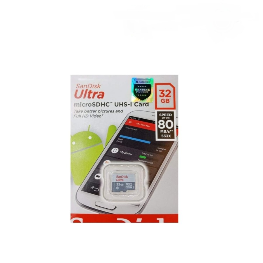 MEMORI MICROSD SANDISK