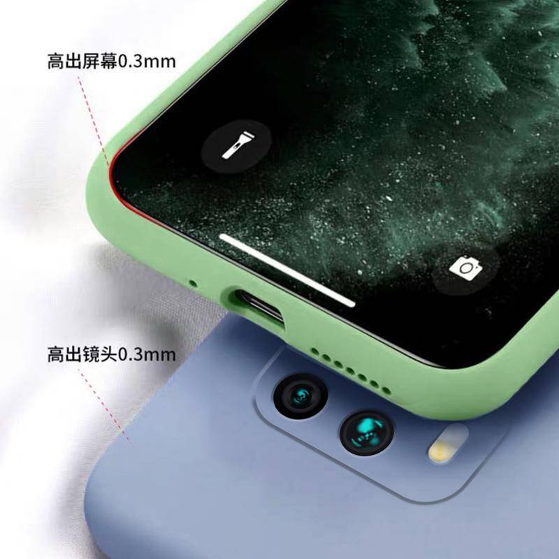 Soft Case Bumper Belakang Bahan Silikon Cair Tahan Benturan Untuk XiaoMi 8T 10T 11T 11 Pro Lite Max2 Poco X3 F3 F1 M3 Pro