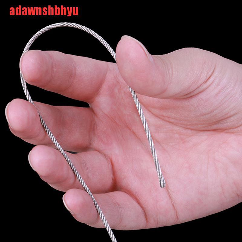 Tali Kawat Bahan 304 Stainless Steel Ukuran 5m Untuk Memancing