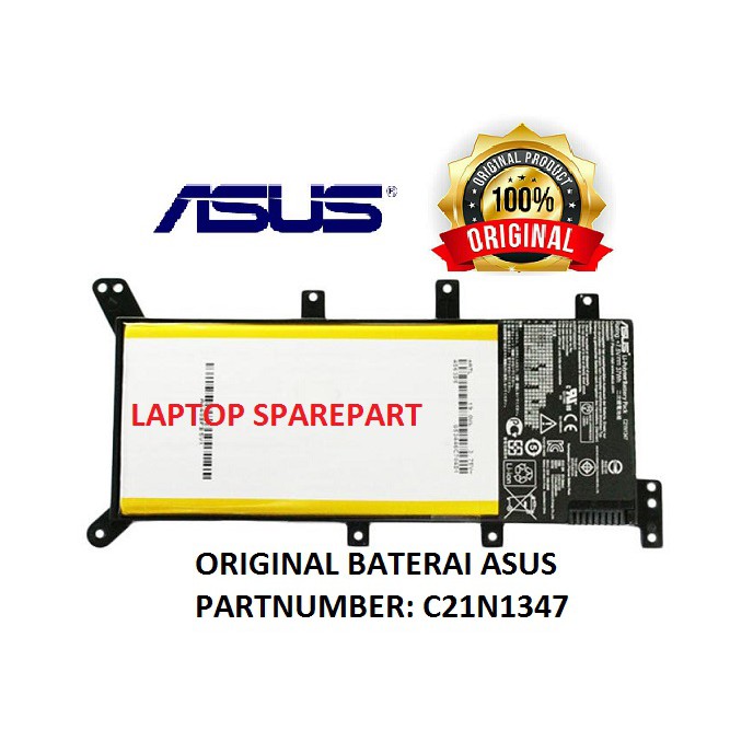 Original Baterai Asus C21N1347 X555 X555B X555LA X555Q X555QG X555LB X555LD X555LN X555LF
