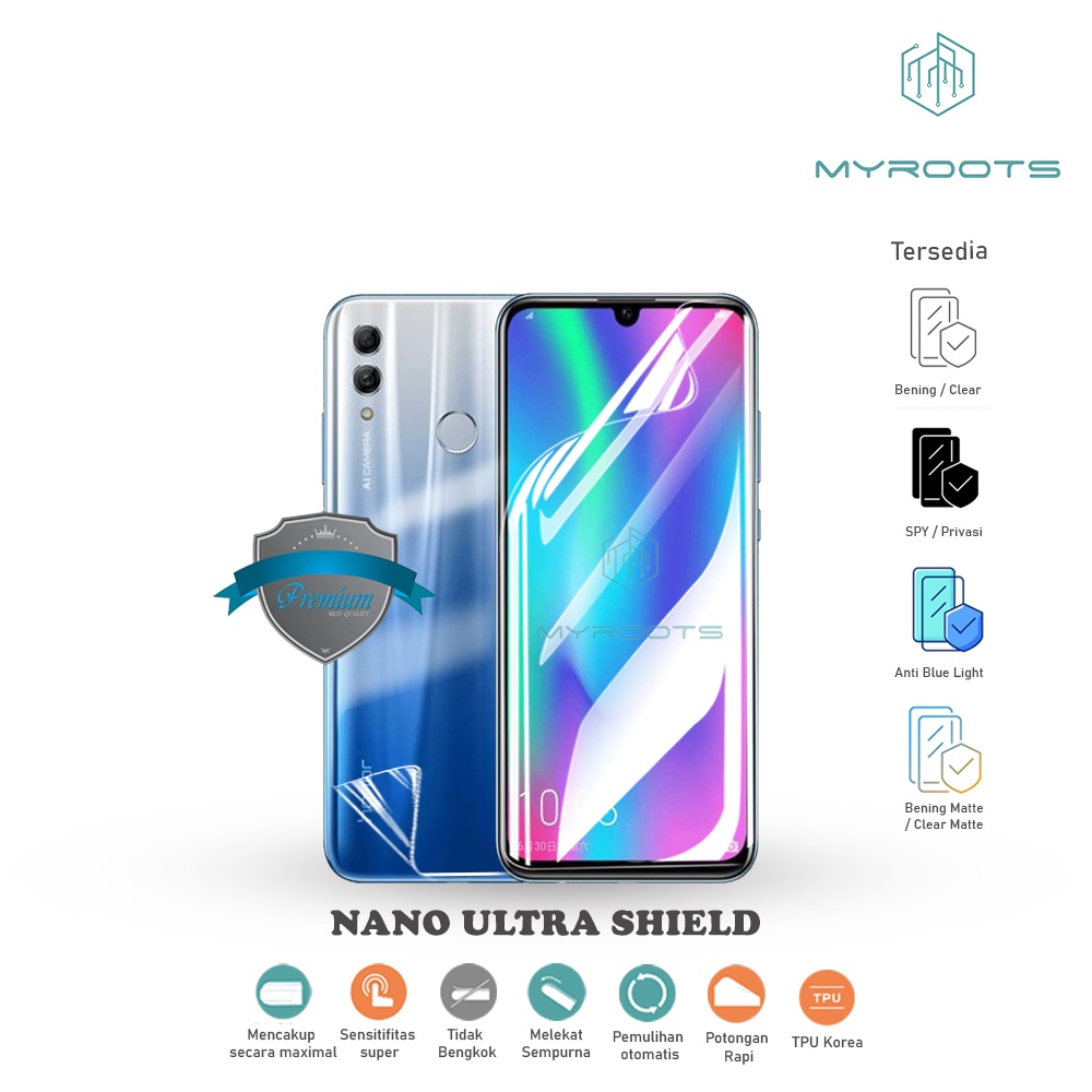 ANTI GORES JELLY HYDROGEL HONOR 10 LITE - ANTI SHOCK SCREEN GUARD PROTECTOR
