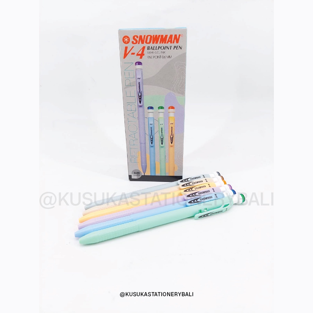 

SNOWMAN V4 BALLPOINT PEN SEMI GEL