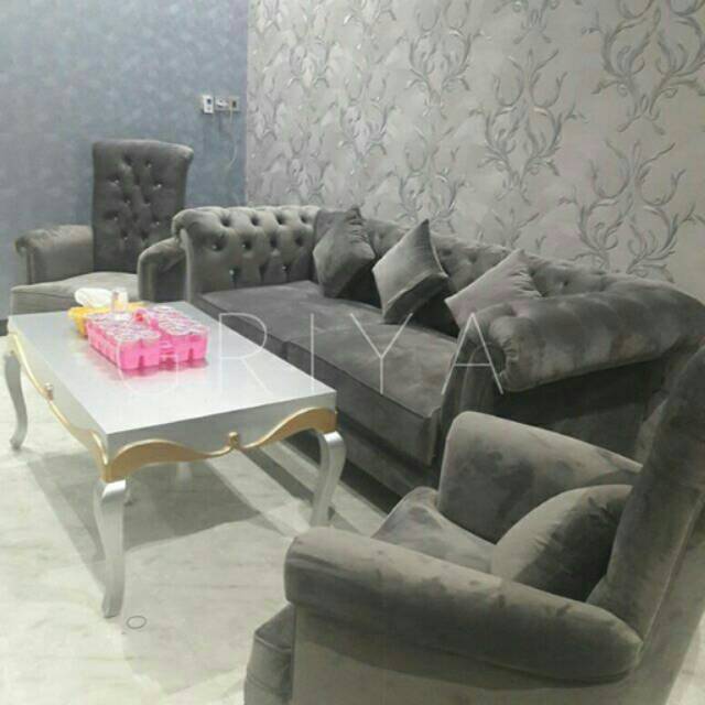 Sofa Chester Set 311 + 1 Meja