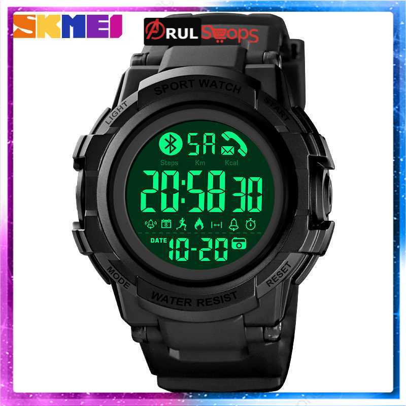 SKMEI Jam Tangan Smartwatch Pria Bluetooth Pedometer - 1501