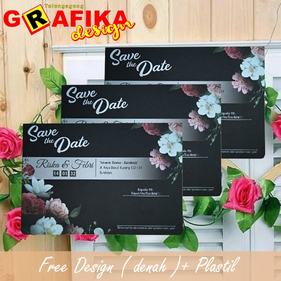 Undangan Pernikahan Murah dan Simpel terbaru / Model Raffa 48