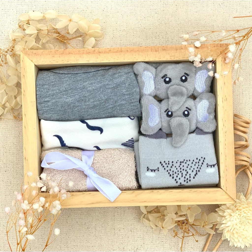 Mini Hampers Bayi / Hamper Baby / Kado Lahiran Bayi Boy Girl Gift Set Babygift Parcel Premium Eksklusif Newborn Laki-Laki Perempuan Kado Laki-Laki