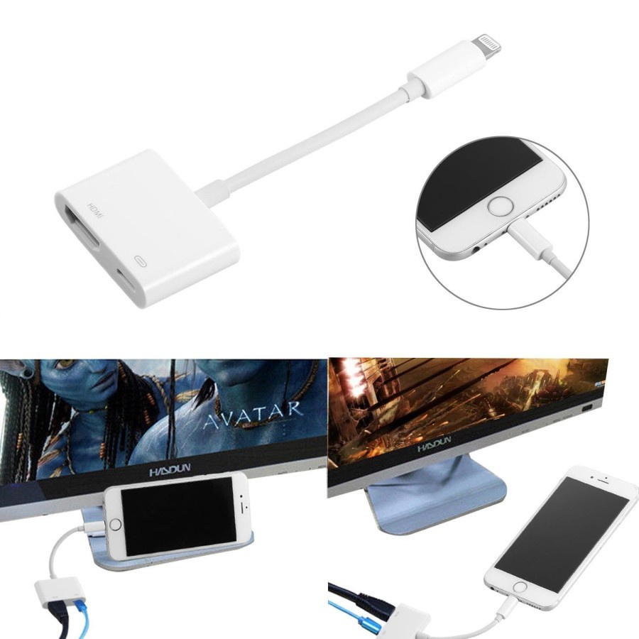 Converter Lightning to HDMI Digital AV Adapter