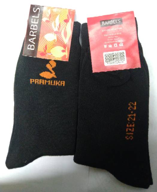 (grosir per 3pcs) Kaos kaki Pramuka merk Barbels (High Quality) Jumbo
