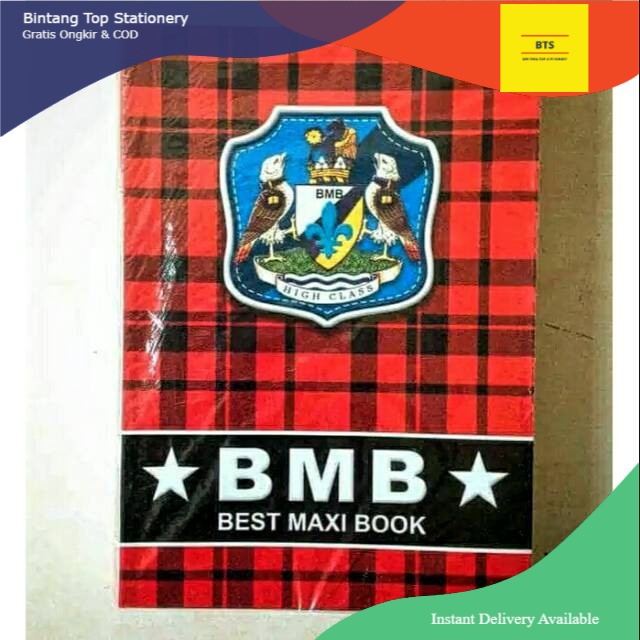 

[BTS] (OBRAL) Buku Tulis BMB Campus 70 lembar (10 buku BESAR)