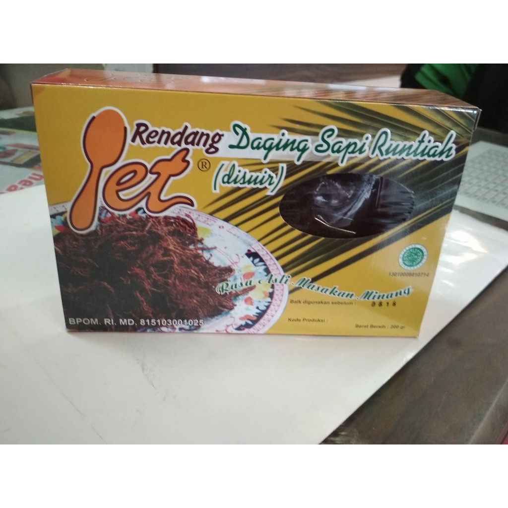 

Rendang Daging Suwir Yet