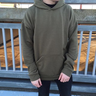 Jual Hoodie Jumper Warna Hijau Army Polos Indonesia|Shopee Indonesia