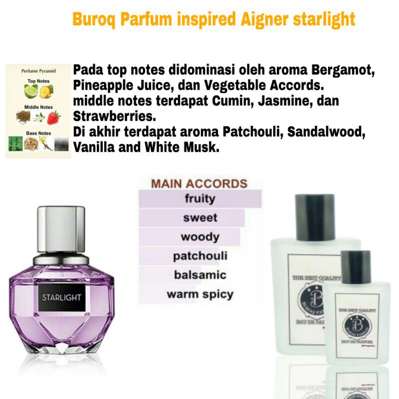 PARFUM WANITA AIGNER STARLIGHT WANGI TAHAN LAMA NINGGALIN JEJAK INSPIRED