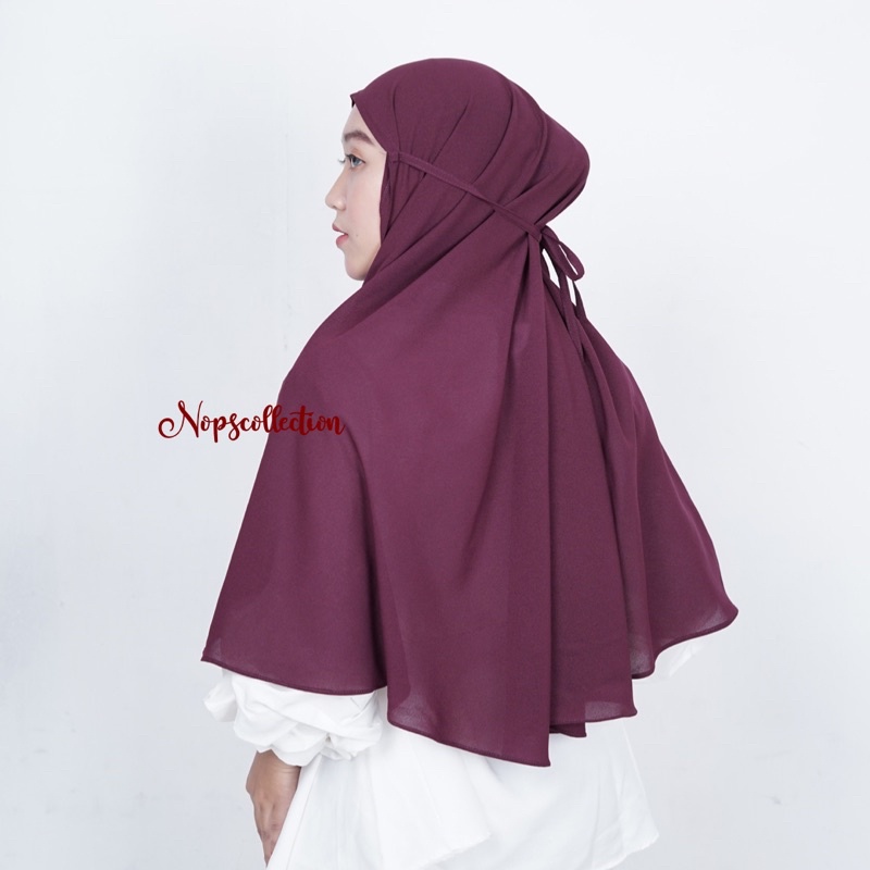 NC - Bergo Syar'i/Bergo Jumbo/Bergo Instant